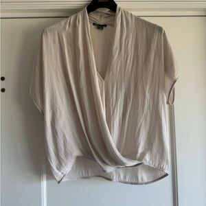 Vince Silk Drape Top
